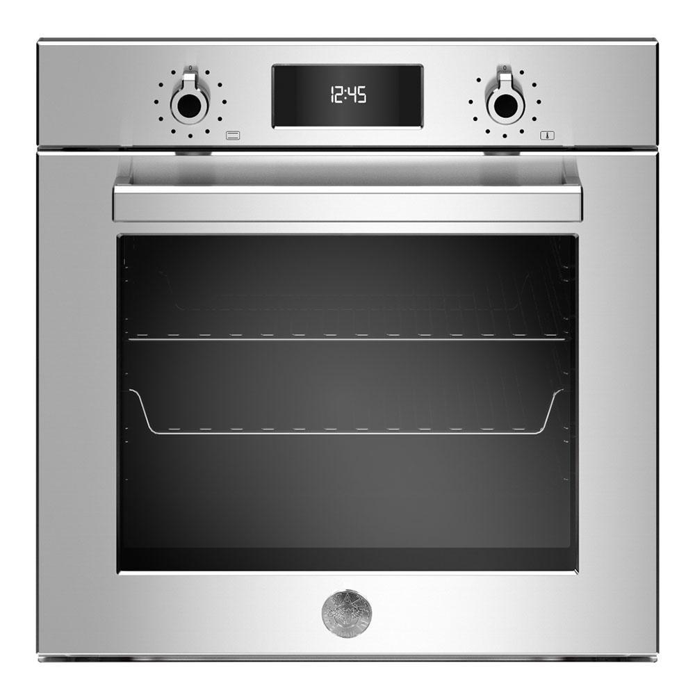 фото Встраиваемый электрический духовой шкаф bertazzoni f6011proelx серебристый