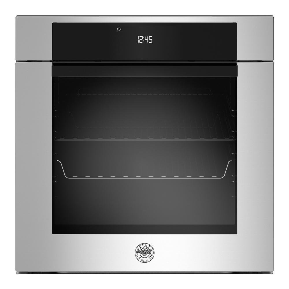 фото Встраиваемый электрический духовой шкаф bertazzoni f6011modvptx серебристый