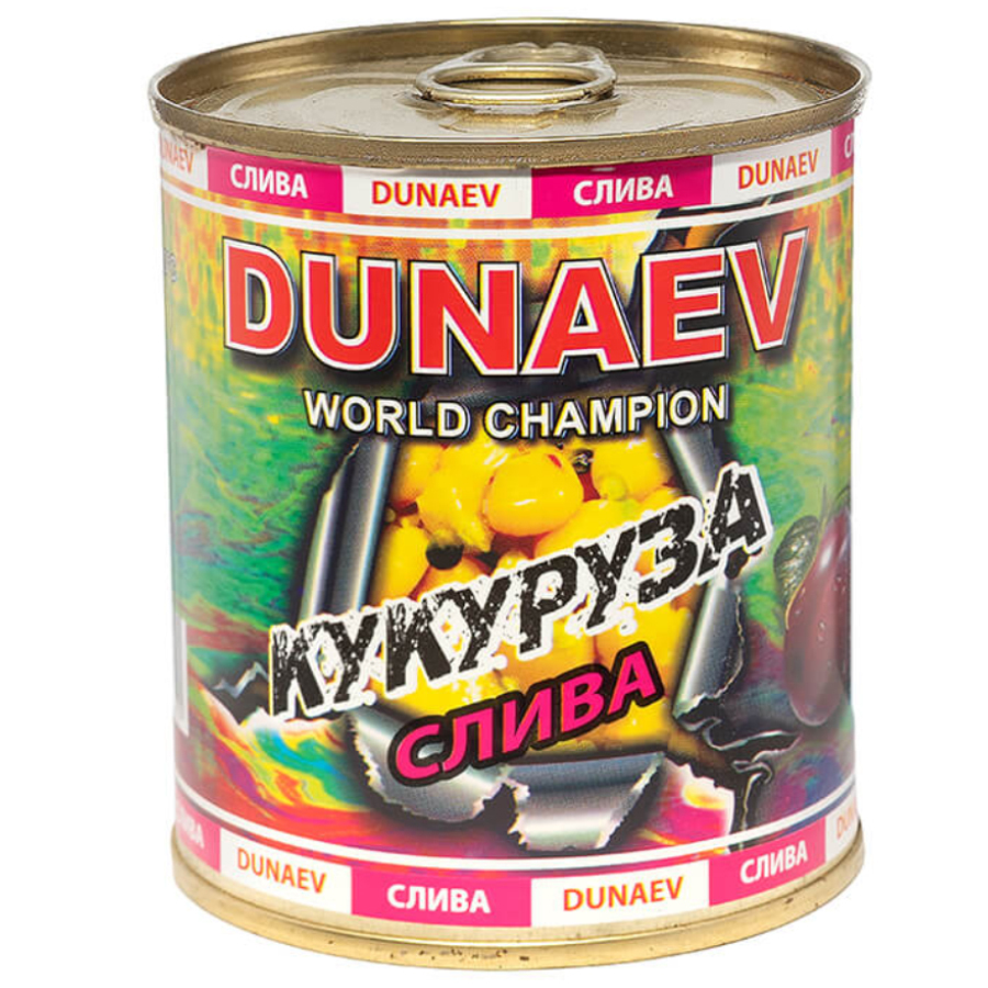 фото Добавка для прикормки dunaev металлобанка 320 мл кукуруза слива