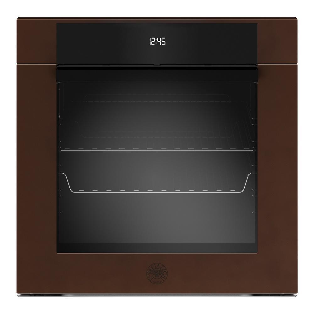 фото Встраиваемый электрический духовой шкаф bertazzoni f6011modptc коричневый