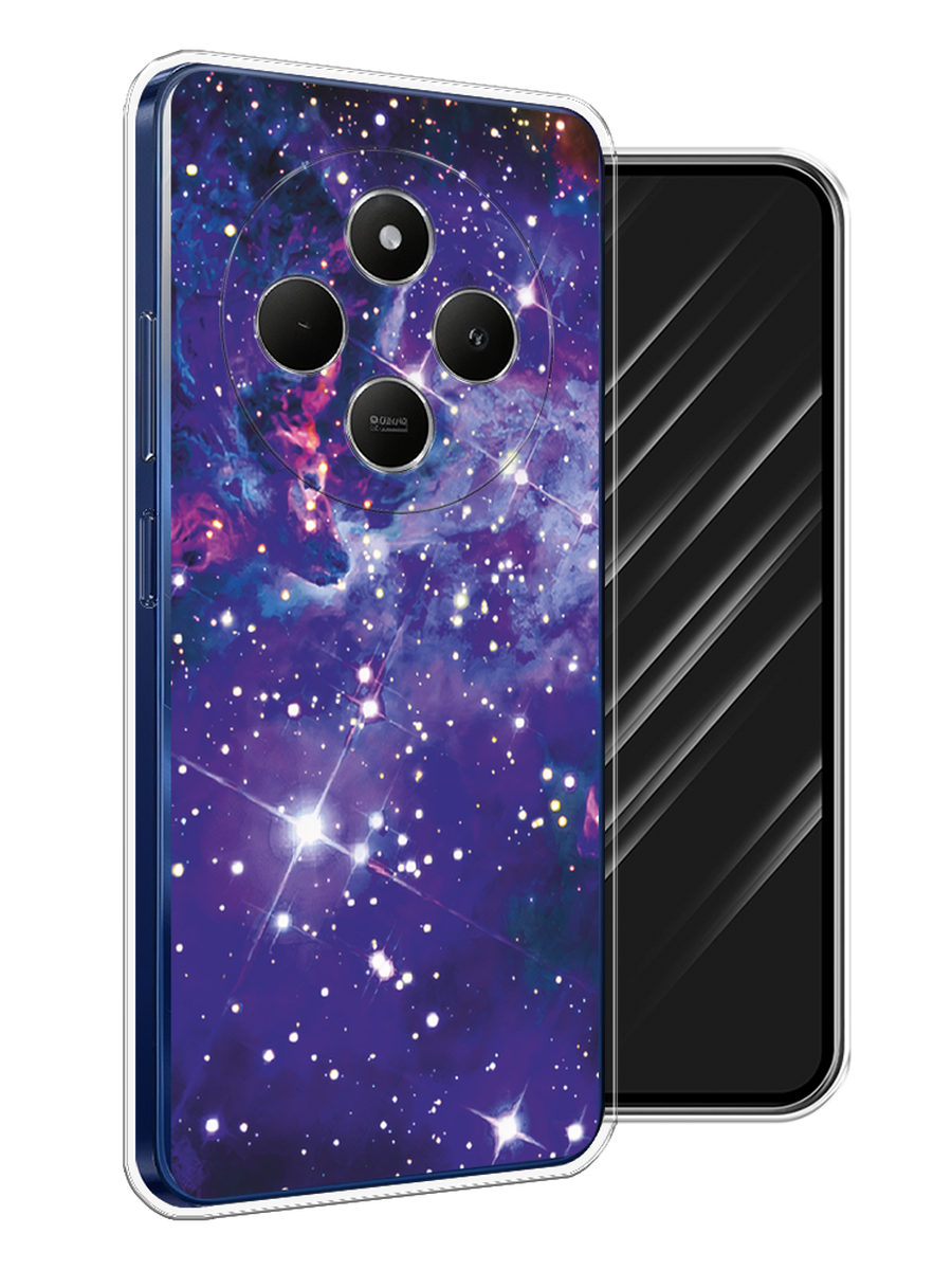 

Чехол Awog на Xiaomi Redmi 14C/Poco C75 4G "Яркая галактика", Фиолетовый, 322950-1