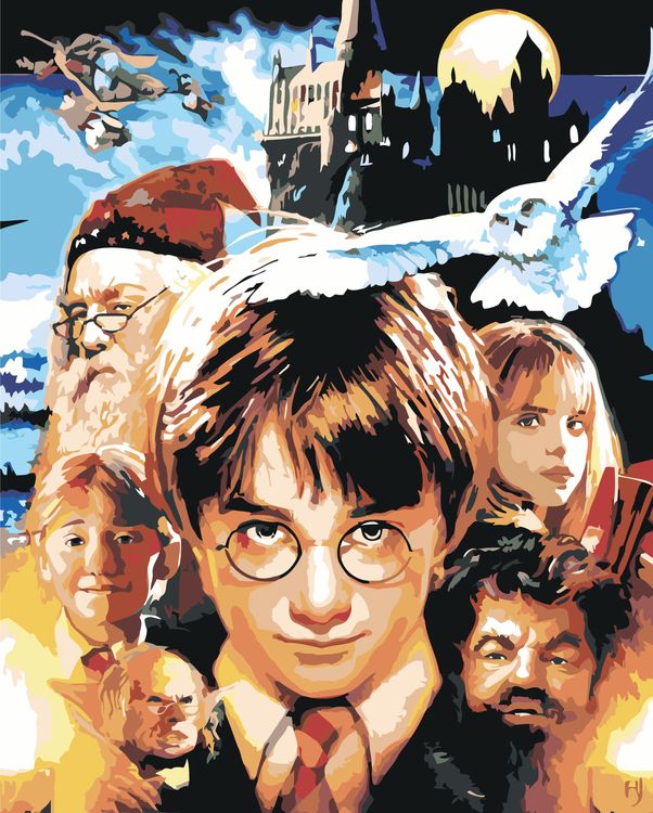 

Картина по номерам «Гарри Поттер: Постер 2», 40x50 см, Гарри Поттер: Постер 2