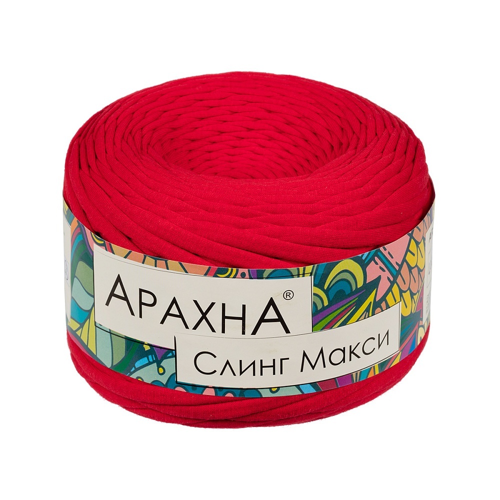 

ARACHNA Sling Maxi, хлопок, 4х300 г, 100 м, цвет 15 красный
