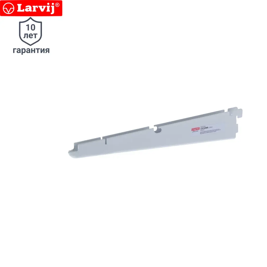 

Кронштейн для полок Larvij 33.4 см цвет белый