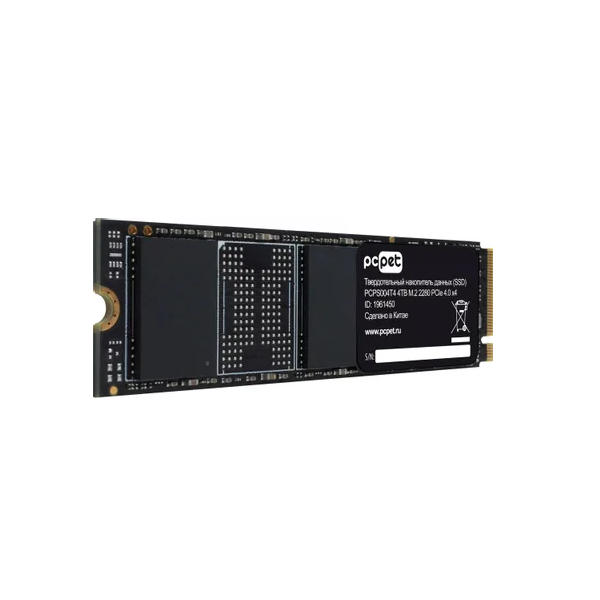 

SSD накопитель PC PET PCPS004T4 M.2 2280 4 ТБ (PCPS004T4), PCPS004T4
