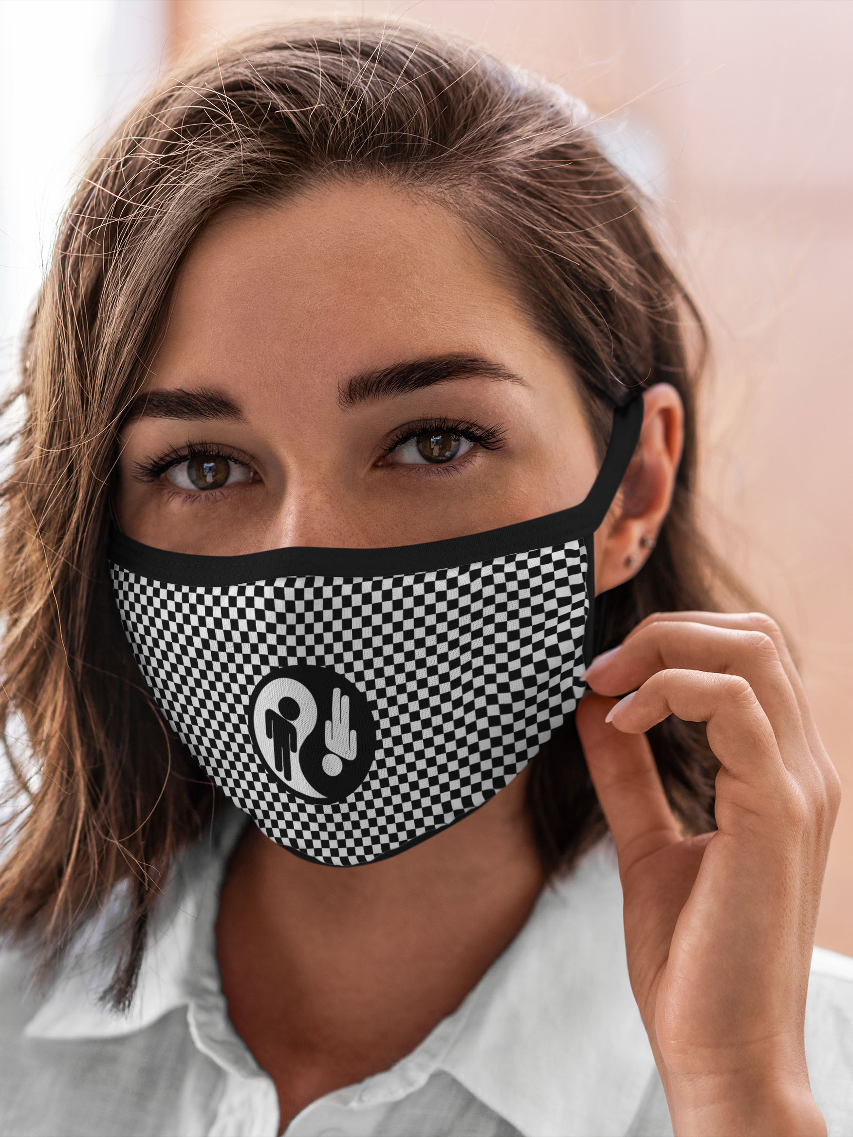 

Многоразовая маска унисекс Burnettie Billie Eilish, Разноцветный, Billie Eilish