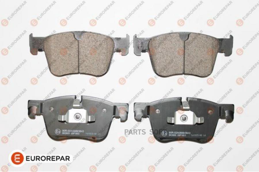 

Колодки Тормозные Psa C4/Psa 308 13- Пер. Диск D 305мм. EUROREPAR 1619791180