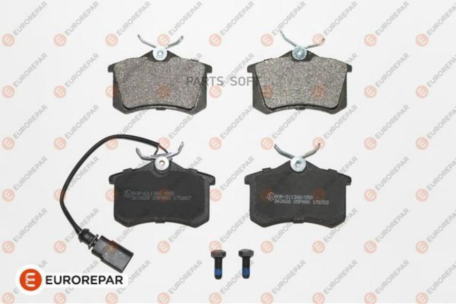 

Колодки тормозные дисковые FORD GALAXY 00 , SKODA FABIA 99 , VW SHARA EUROREPAR 1619791880