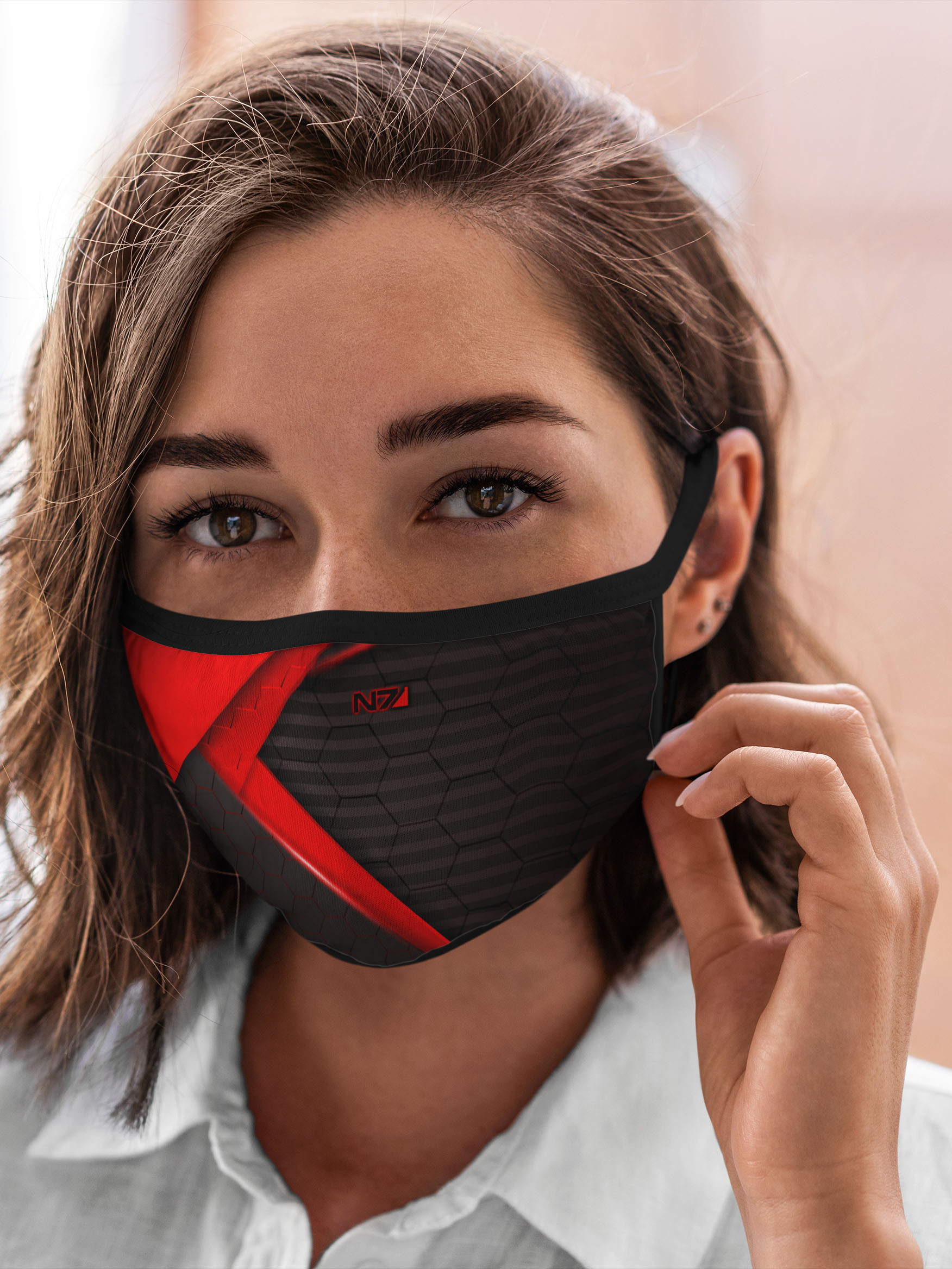 

Многоразовая маска унисекс Burnettie Mass Effect N7 Масс Эффект Н7, Разноцветный, Mass Effect N7 Масс Эффект Н7
