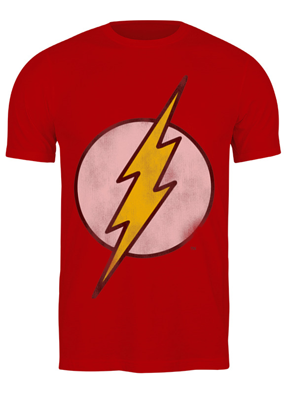 

Футболка мужская Printio Флэш (flash) красная 3XL, Красный, Флэш (flash)