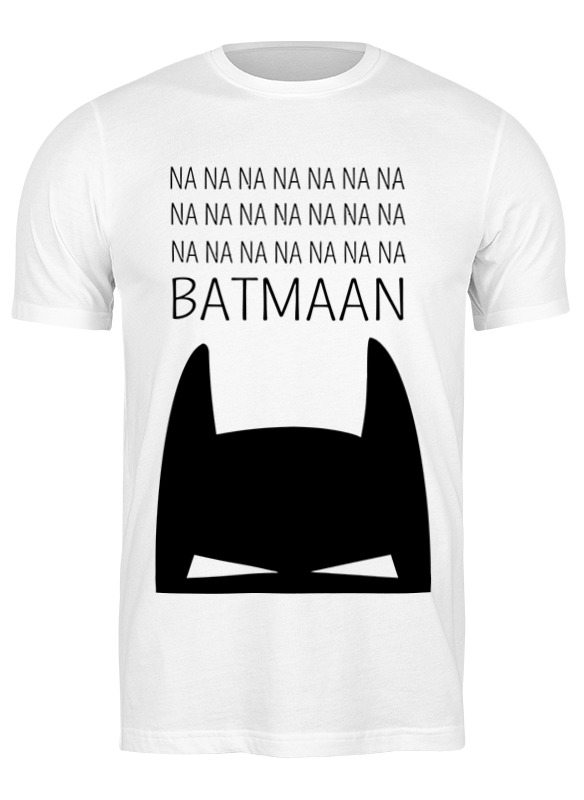 

Футболка мужская Printio Бетмэн ( batman ) белая M, Белый, Бетмэн ( batman )
