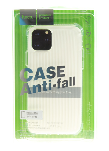 фото Накладка hoco soft armor series tpu protective case для iphone 11 pro прозрачная