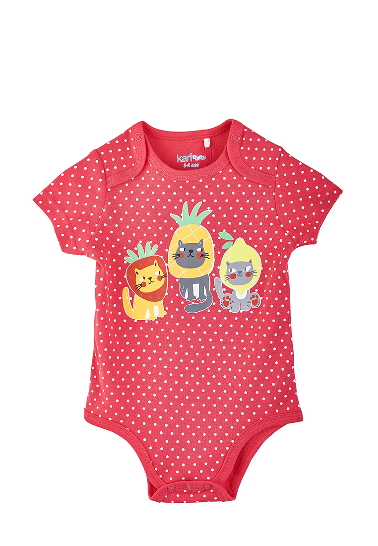 

Боди детское Kari baby SS21B05100803 розовый р.80, SS21B05100803
