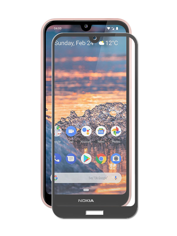 

Защитное стекло Liberty Project для Nokia C20 Black 0L-00051207, Nokia C20
