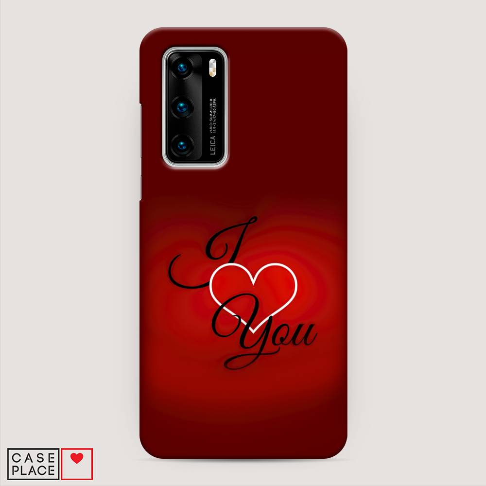 

Чехол Awog "I love you 3" для Huawei P40