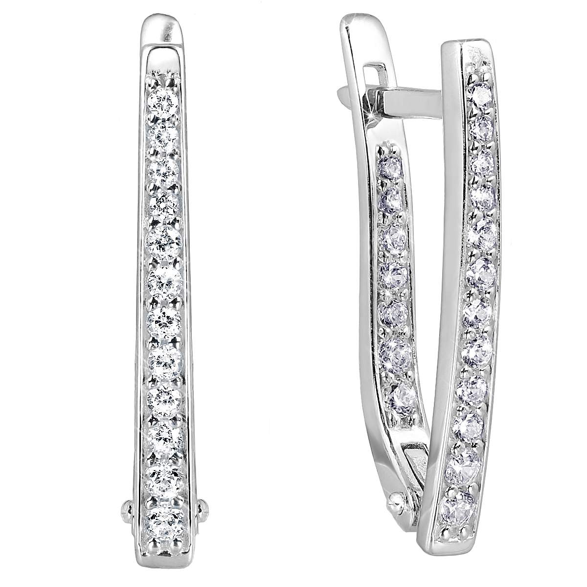

Серьги из золота Azade 02192-Б, фианит, 02192-Б