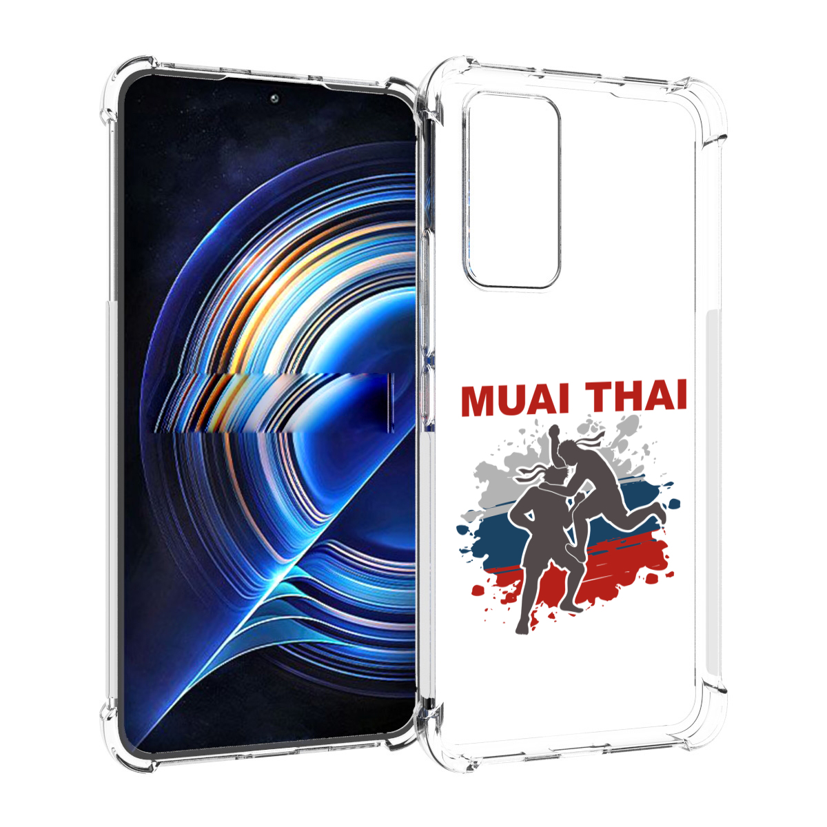 

Чехол MyPads Муайтай для Tecno Camon 19 Neo, Прозрачный, Tocco