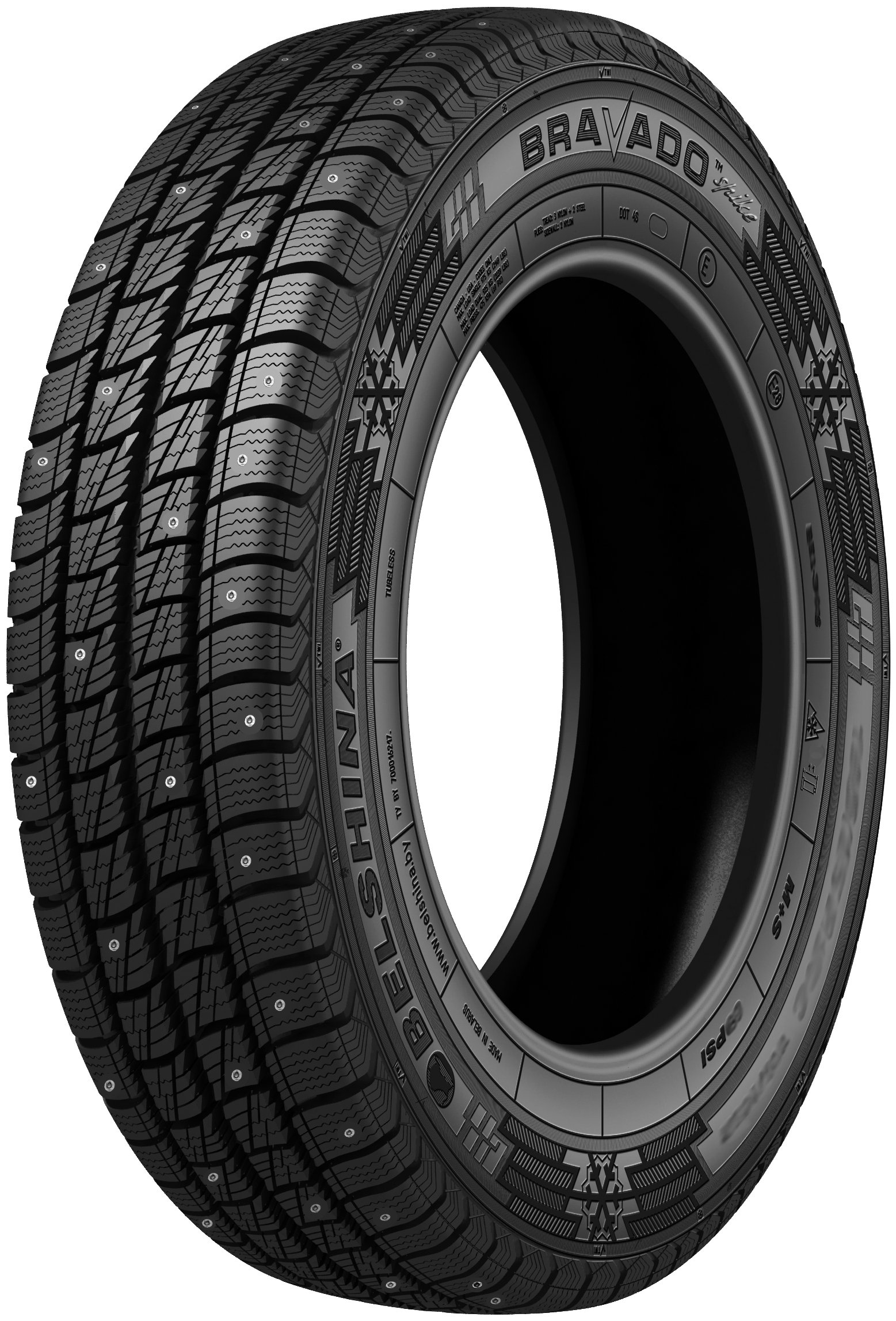 

Шины Belshina Bravado Spike 185/75 R16C 104/102Q