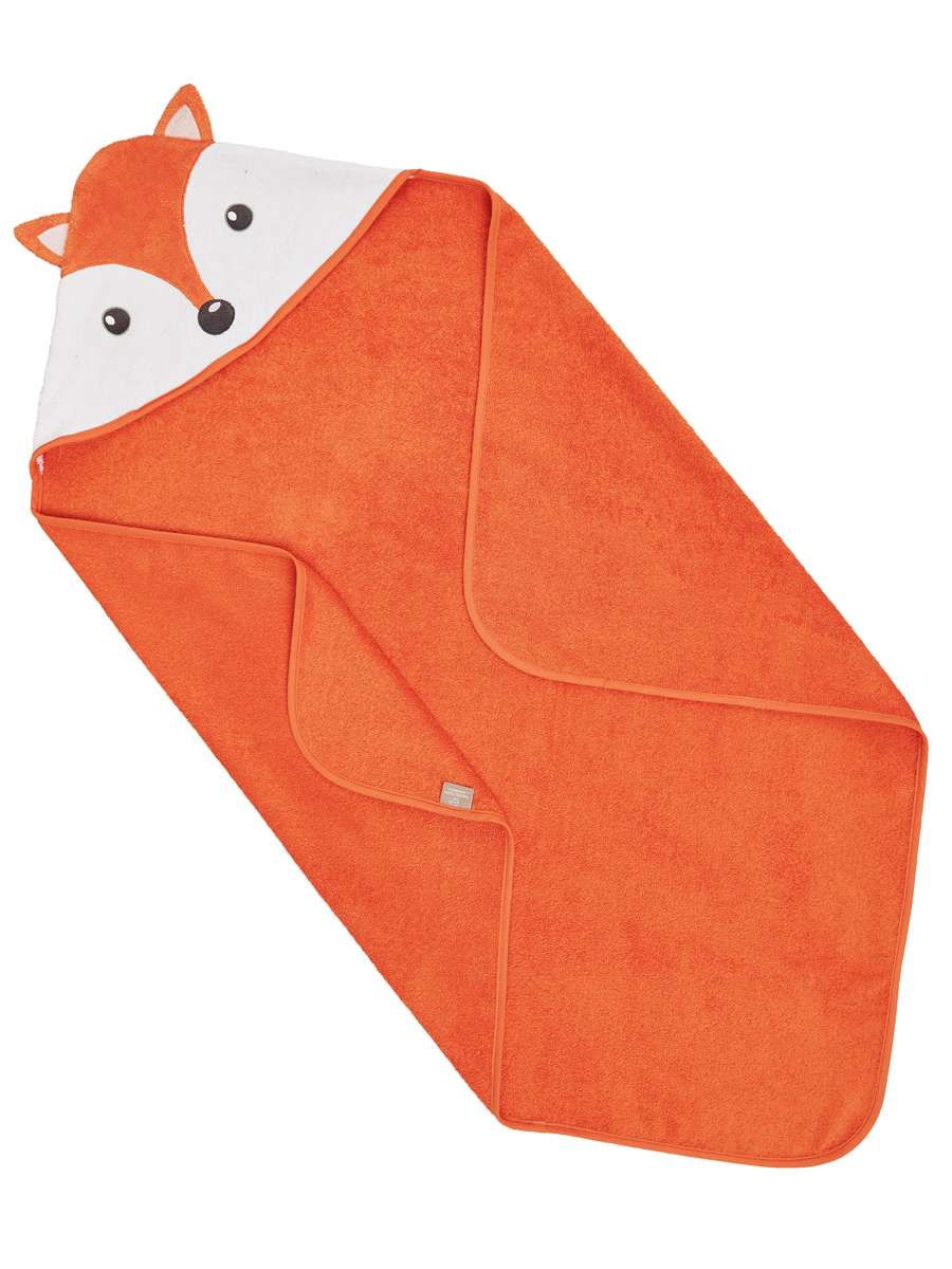 Полотенце-уголок BEDDY BYES Лиса ВВ 3015 оранжевый полотенце чебурашка 70х140 см 100%хл вафля 160 г м2 оранжевый