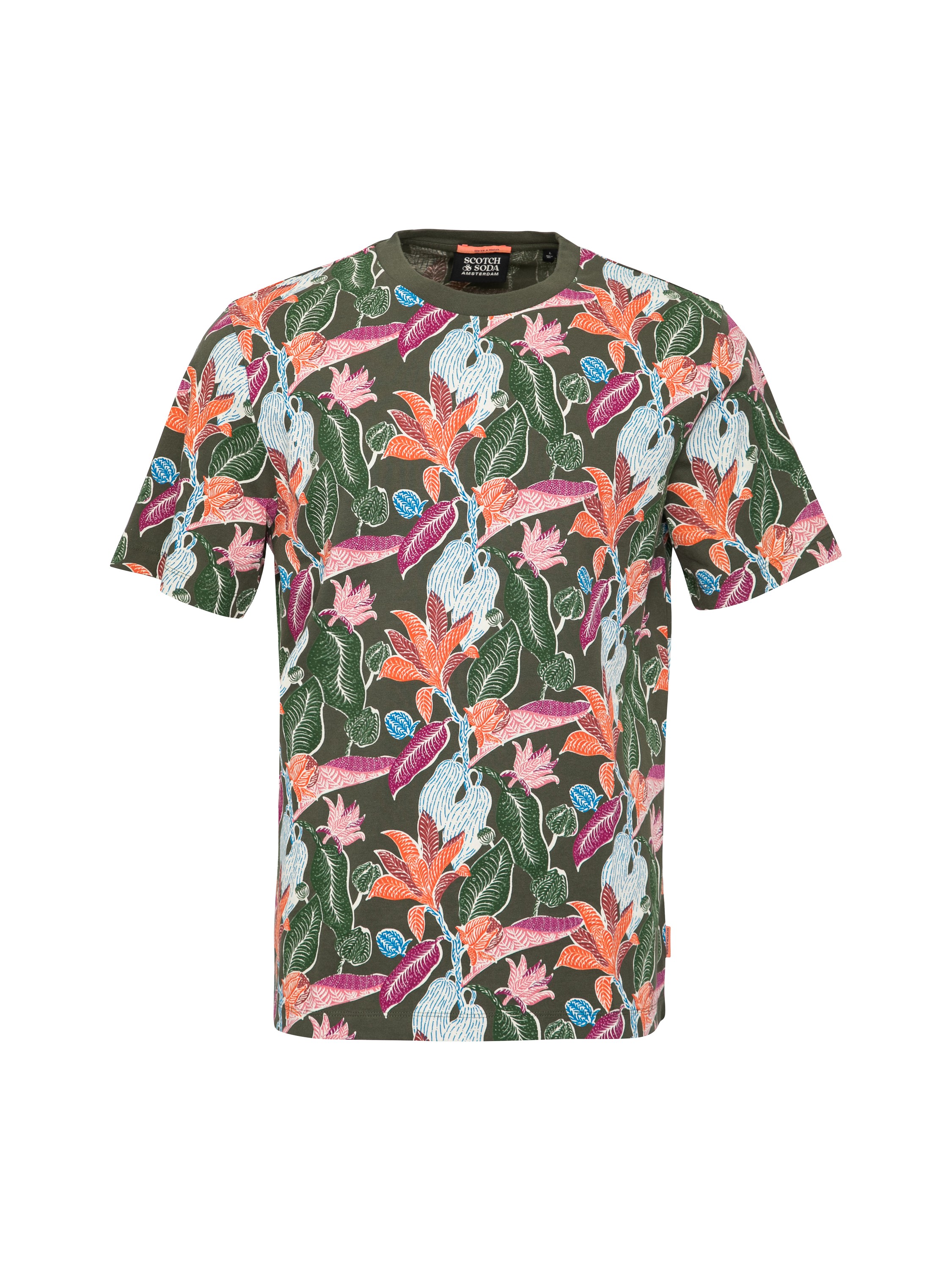 

Футболка мужская Scotch&Soda 167339 разноцветная 54 RU, 167339