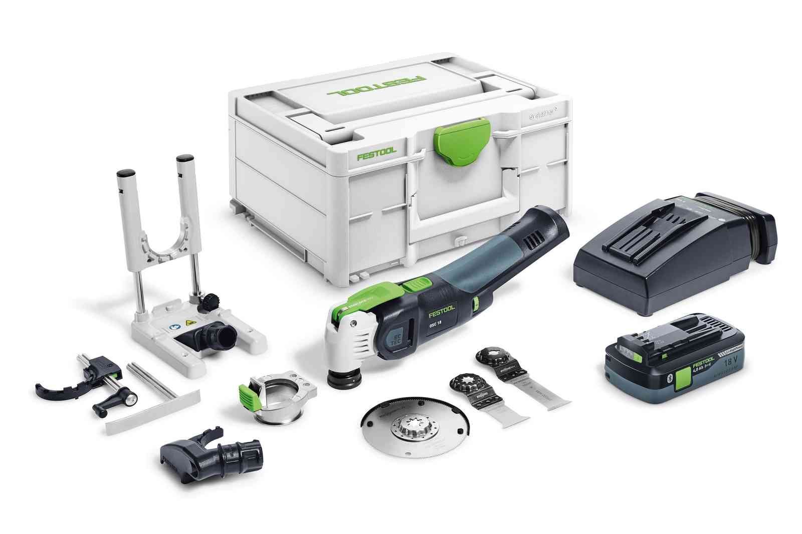 Аккумуляторный реноватор Festool VECTURO OSC 18 HPC 4,0 EI-Set 576593