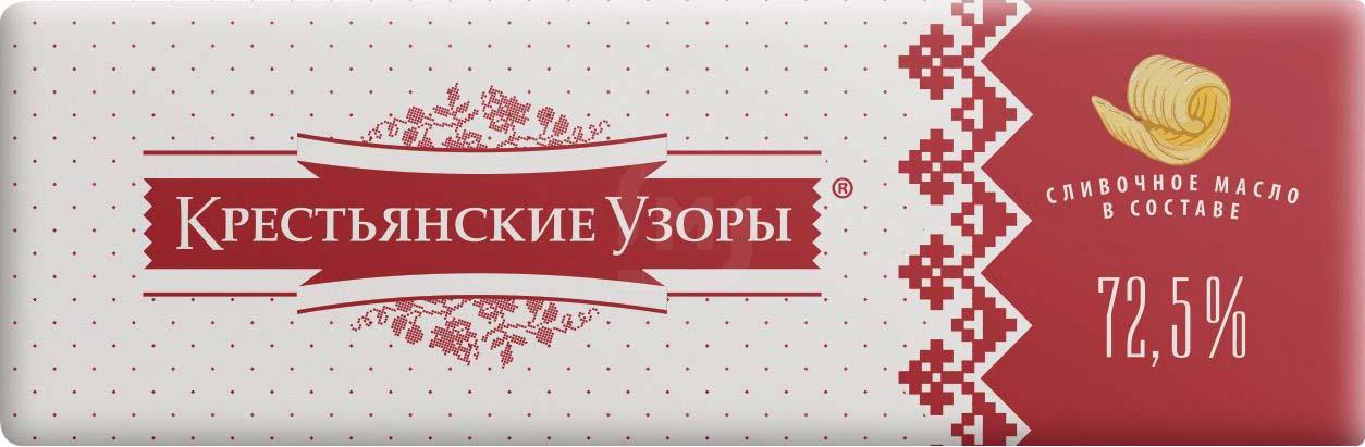 Спред растительно-сливочный Крестьянские узоры 72,5% СЗМЖ 450 г