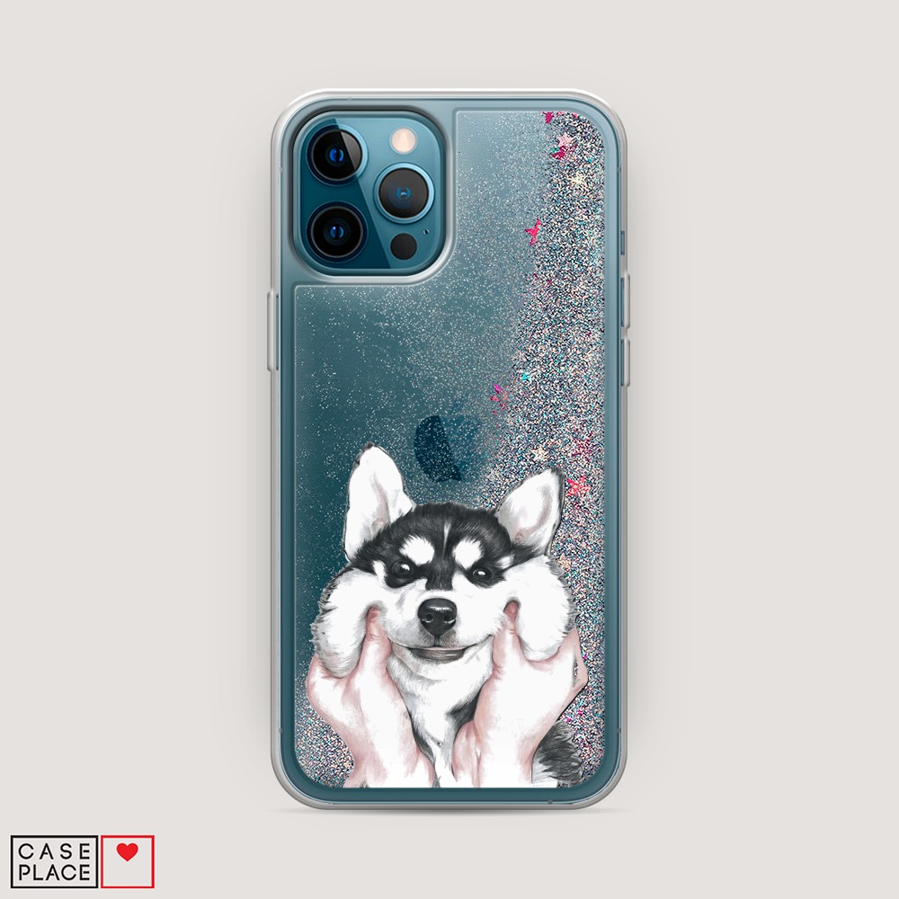 

Чехол Awog на Apple iPhone 12 Pro / Айфон 12 Pro "Щечки хаски", Разноцветный, 12891-1