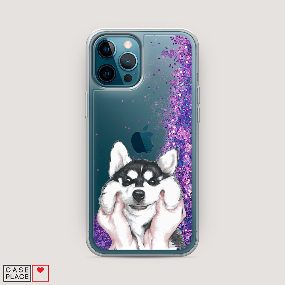 

Чехол Awog на Apple iPhone 12 Pro / Айфон 12 Pro "Щечки хаски", Разноцветный, 12892-1