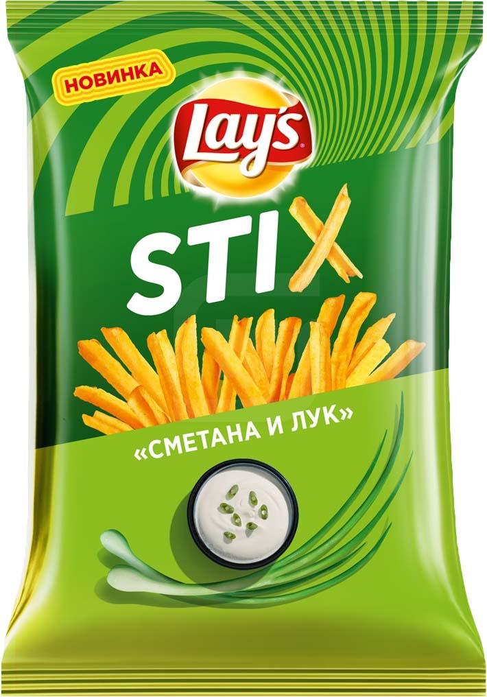 

Чипсы картофельные Lay's Stix в ассортименте 65 г