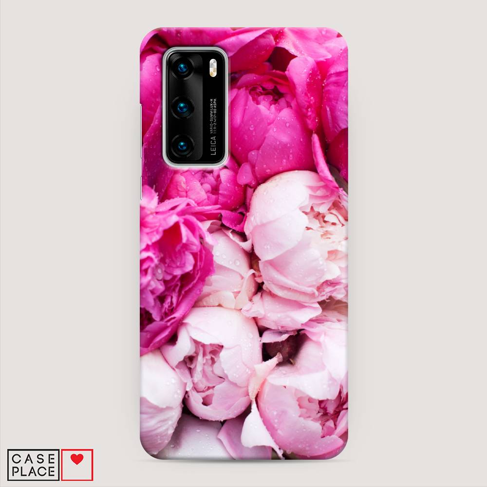 

Чехол Awog "Пионы розово-белые" для Huawei P40