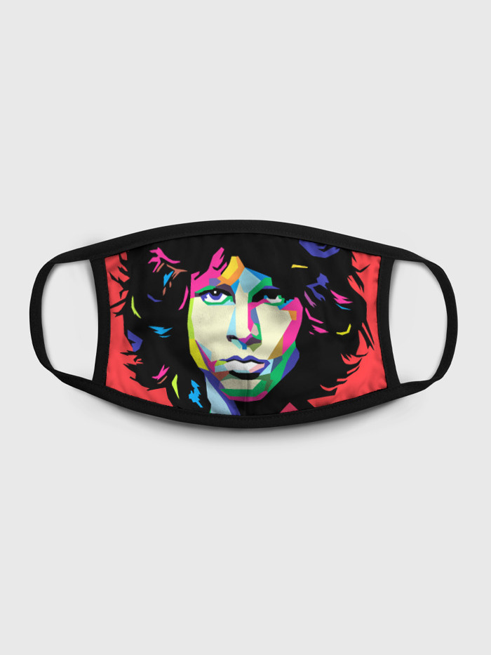 

Многоразовая маска унисекс Burnettie Jim Morrison, Разноцветный, Jim Morrison