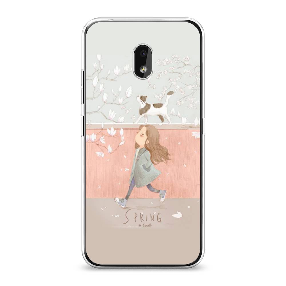 

Чехол Awog на Nokia 2.2 / Нокиа 2.2 "Девочка-весна", 122950-7