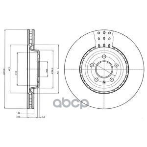 

Тормозной диск DELPHI BG9110C