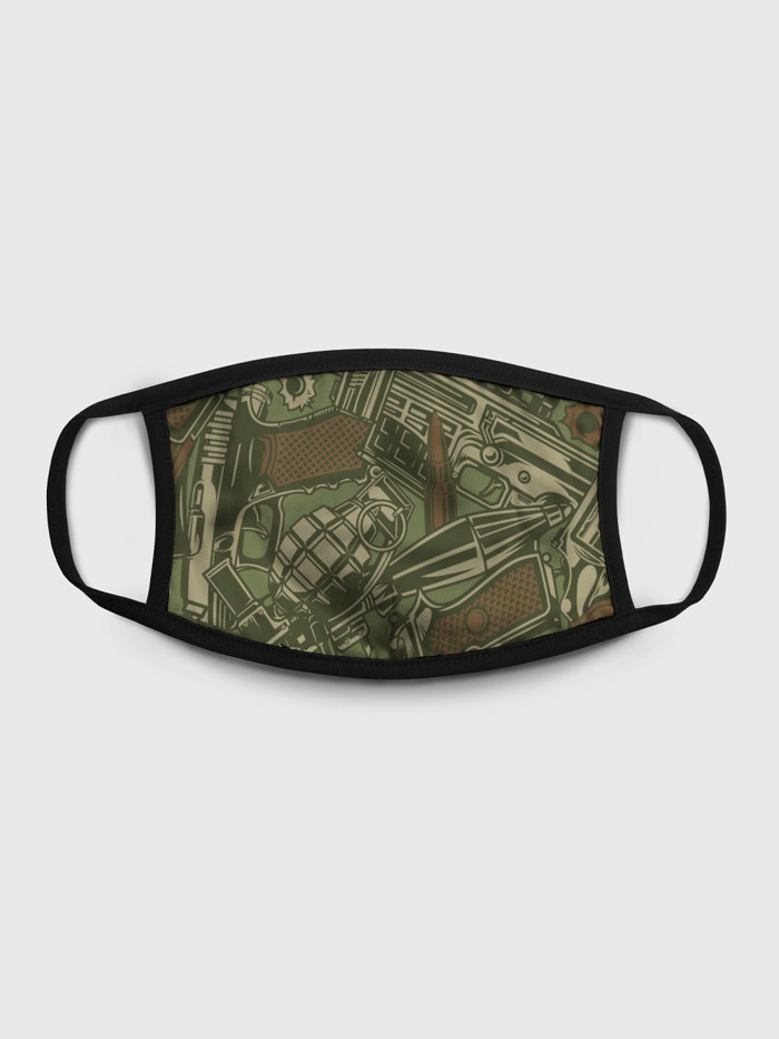 

Многоразовая маска унисекс Burnettie Military Equipment, Разноцветный, Military Equipment