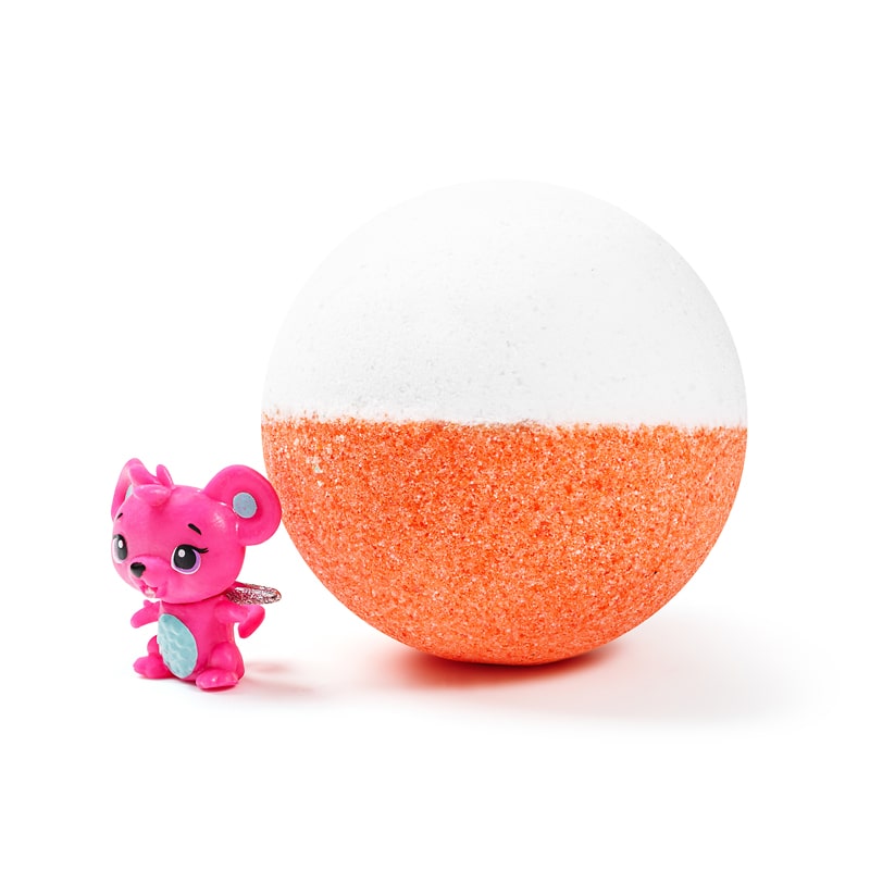 Бомбочка- сюрприз для ванн Savonry Сочный персик 120г игрушка сюрприз magic pets звери