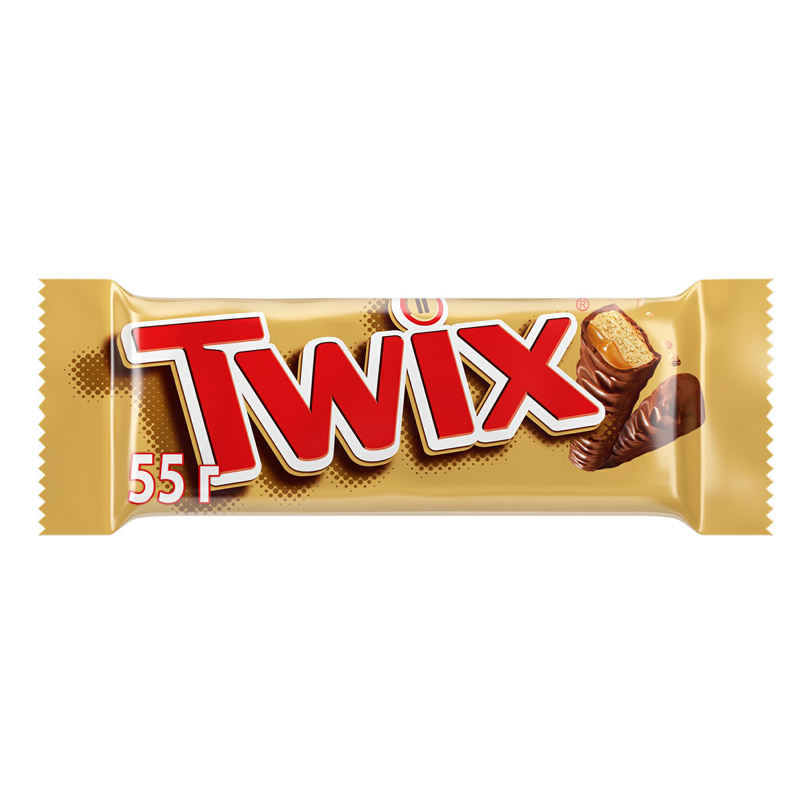 Батончик Twix шоколадный 55 г