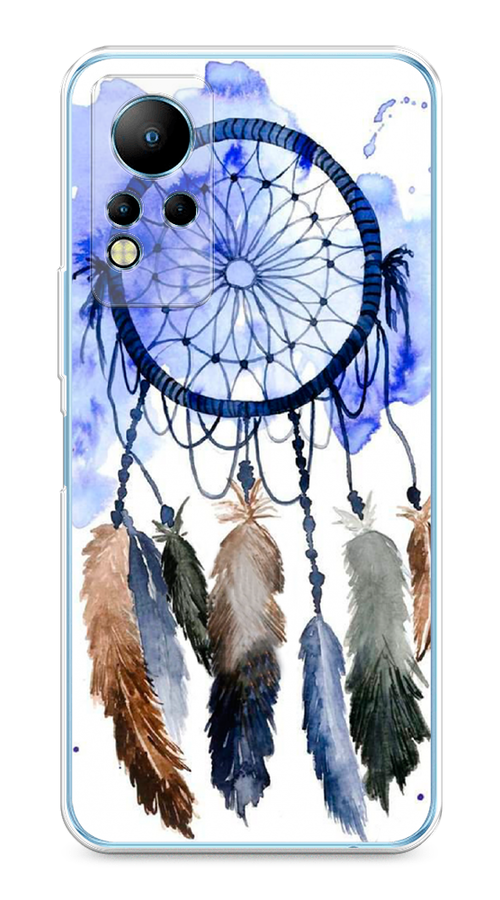 

Чехол на Infinix Note 11/12 G88 "Ловец снов 1", Коричневый;синий, 3101850-1