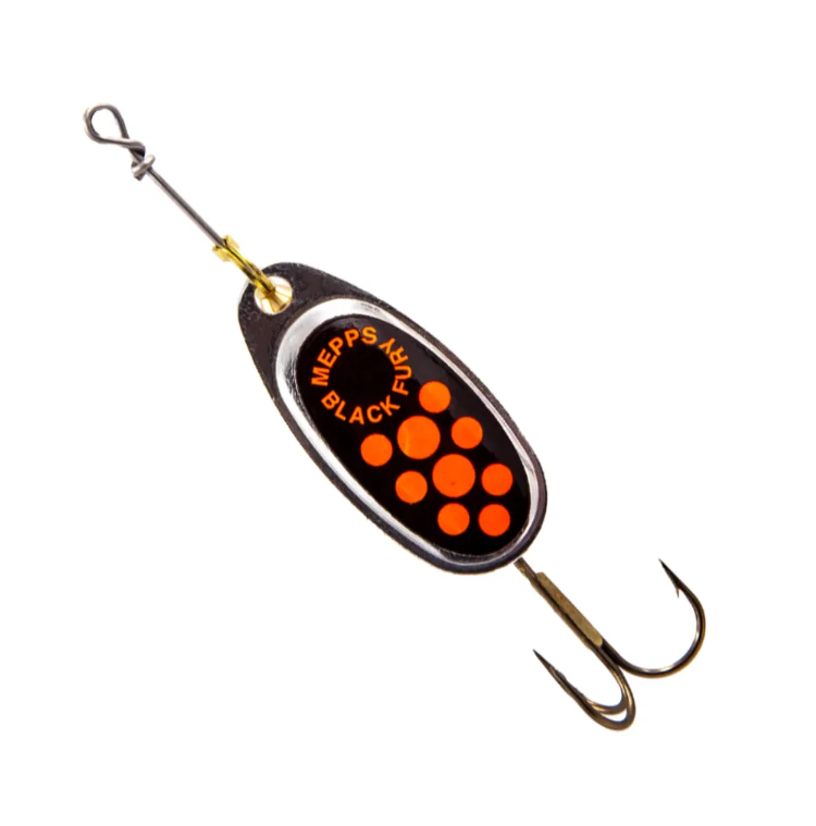 

Блесна вращающаяся Mepps Black Fury Orange AG №3, 6,5 г, блистер, Серебристый;черный;оранжевый