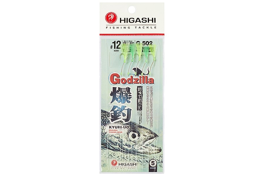 Оснастка для ловли зубаря HIGASHI G 502 #12 #Mix 1