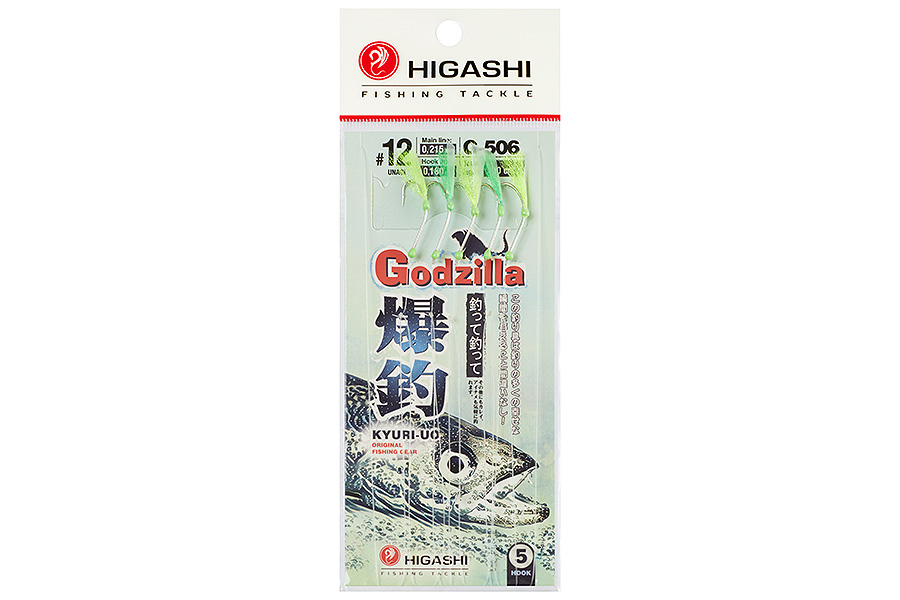 Оснастка для ловли зубаря HIGASHI G 506 #12 #Mix 1