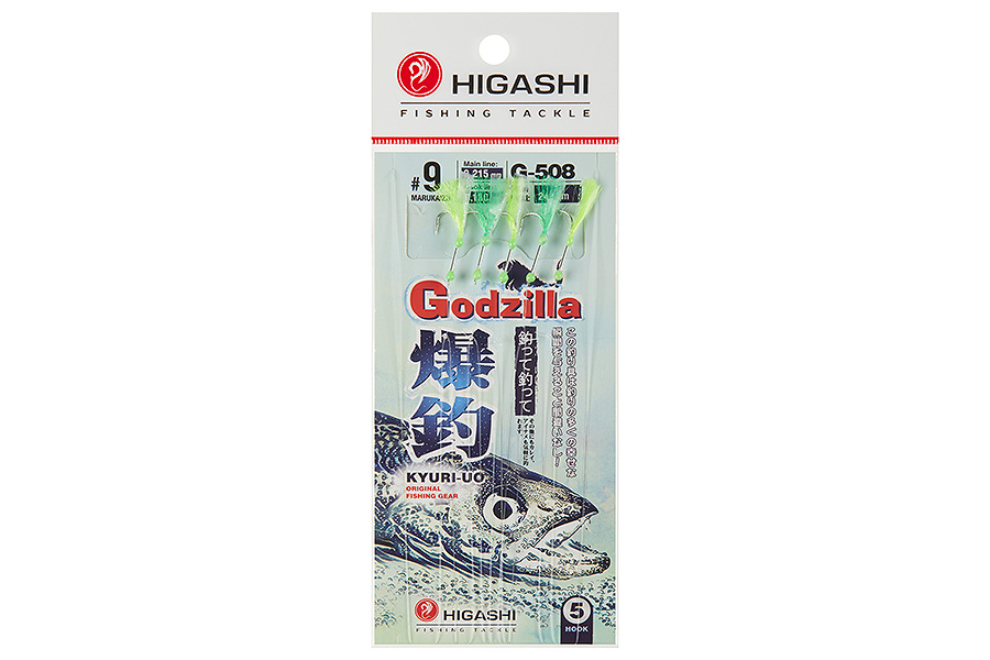 

Оснастка для ловли зубаря HIGASHI G 508 #9 #Mix 1, Разноцветный, G 508
