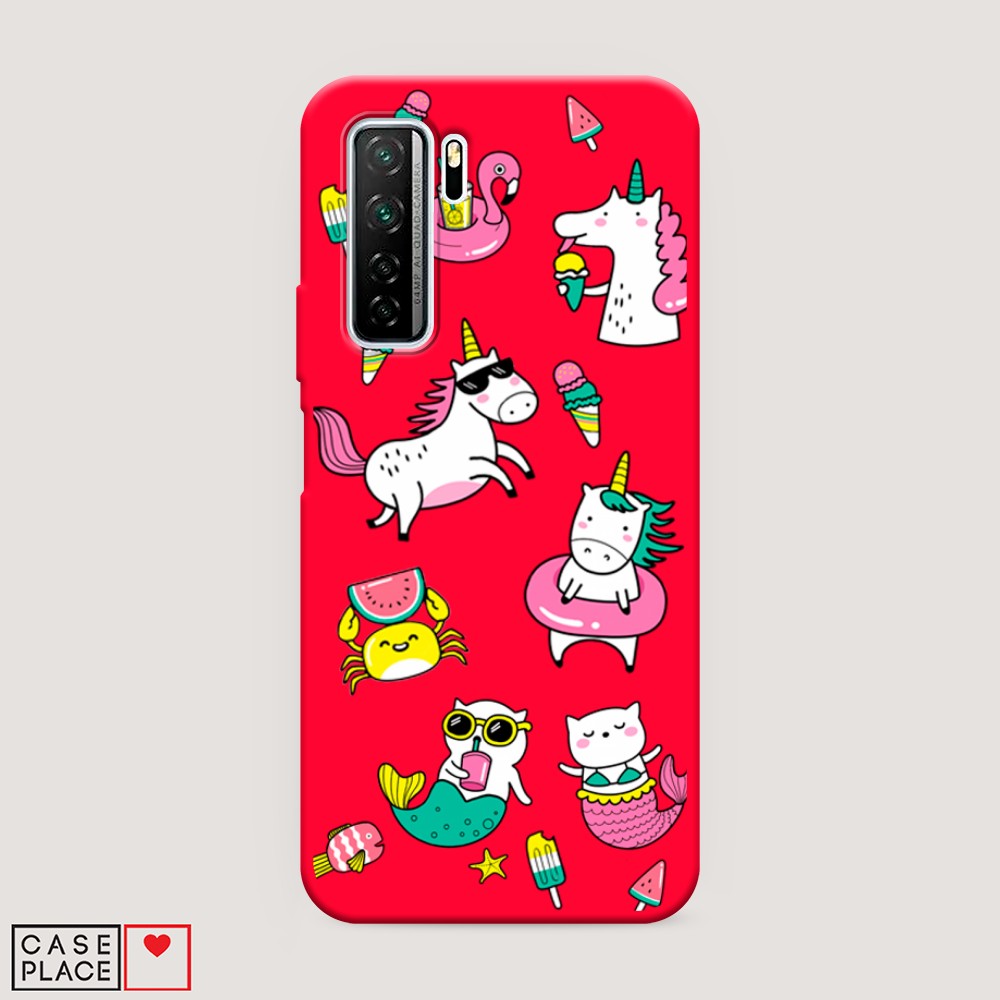 

Чехол Awog на Honor 30S Global/Huawei P40 Lite 5G/Nova 7 SE "На отдыхе"