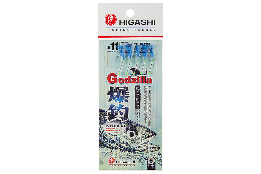 

Оснастка для ловли зубаря HIGASHI G 509 #11 #Blue, Голубой, G 509