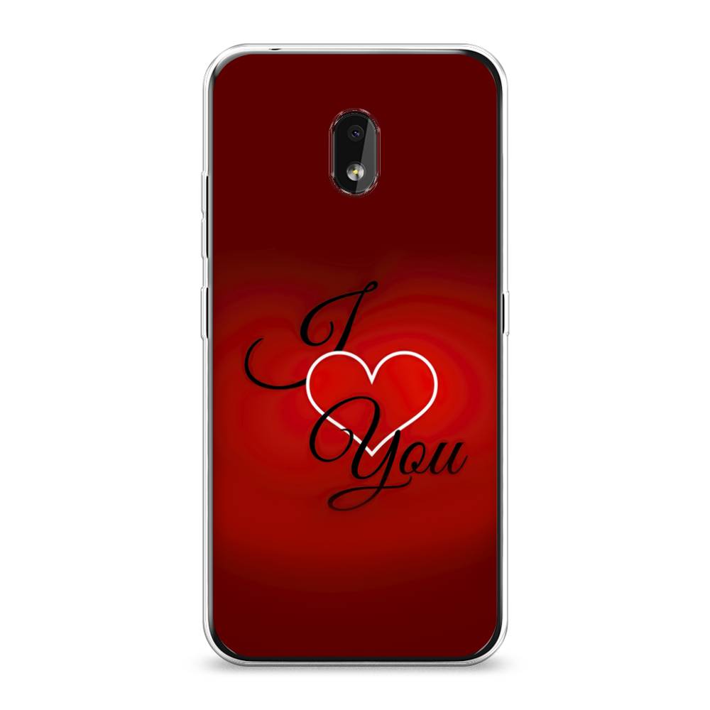

Чехол Awog на Nokia 2.2 / Нокиа 2.2 "I love you 3", 122950-6
