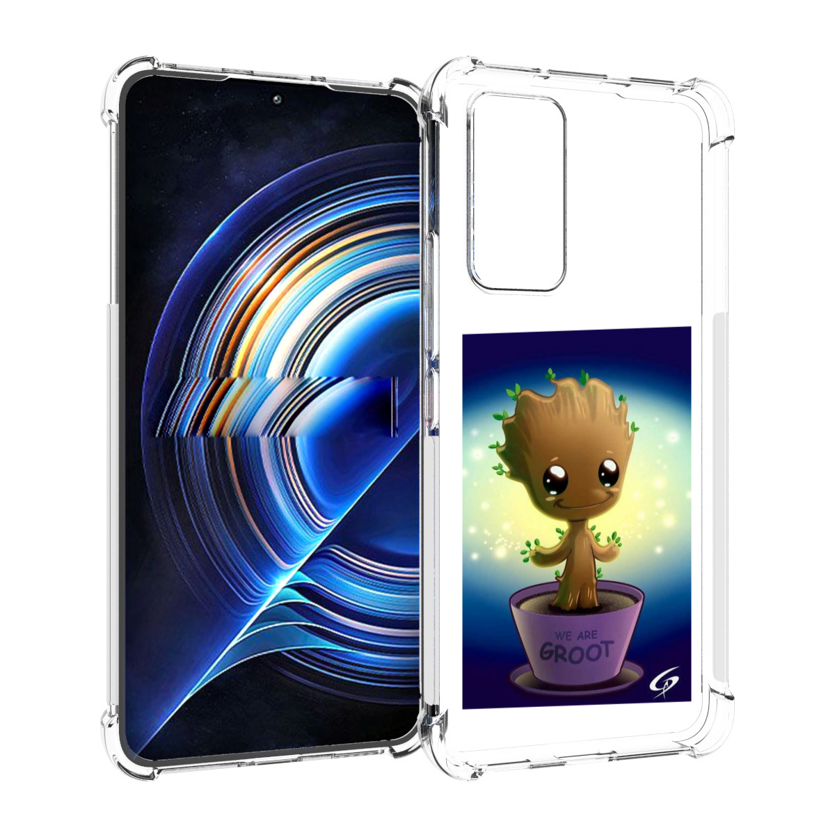 

Чехол MyPads Грут для Tecno Camon 19 Neo, Прозрачный, Tocco