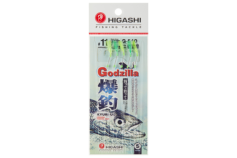 

Оснастка для ловли зубаря HIGASHI G 510 #11 #Mix 1, Разноцветный, G 510
