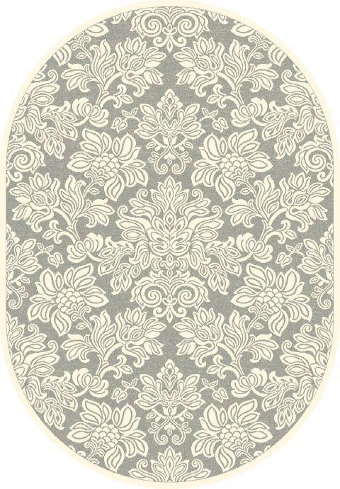 

Ragolle Рельефный ковер из вискозы GENOVA 38011 6565 90 ОВАЛ 1.35х1.95м