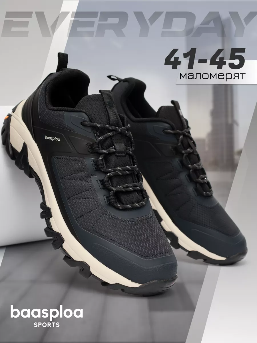 

Кроссовки мужские BAASPLOA W3032 синие 44 RU, Синий, W3032