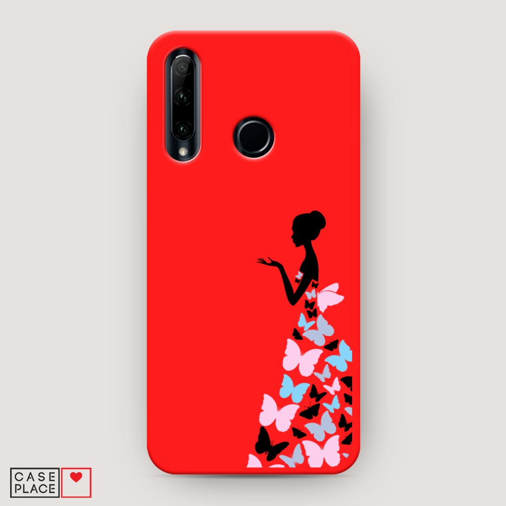 

Чехол Awog на Honor 10i/20 Lite 2019/20e/Huawei P Smart Plus 2019 "Платье из бабочек"