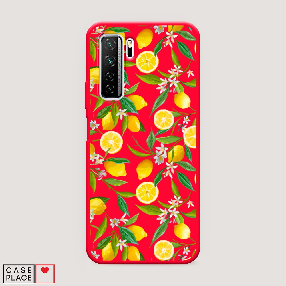 

Чехол Awog на Honor 30S Global/Huawei P40 Lite 5G/Nova 7 SE "Сочные лимоны"